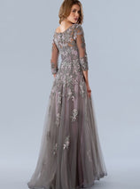 Stella Couture 23352 Multi Color A Line Formal Mother of Bride Gown
