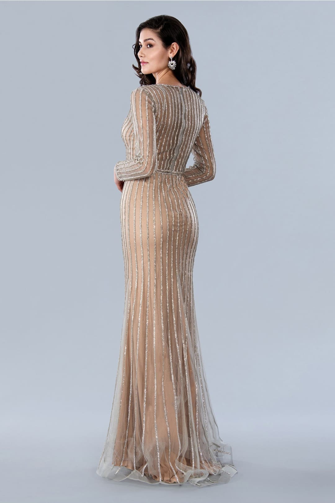 Stella Couture 23360 Long Sleeve Formal Mother of the Bride Dress - Mother of the Bride Dresses