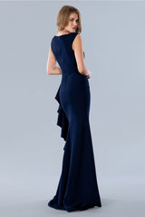 Stella Couture 23362 Long Formal Ruffle Prom Dress - Formal Dresses