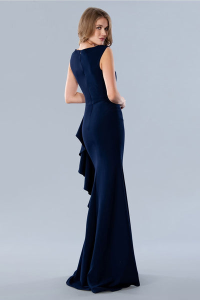 Stella Couture 23362 Long Formal Ruffle Prom Dress - Formal Dresses