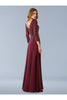 Mother of the Bride Dresses Long Mother of the Bride Formal Dress Wine