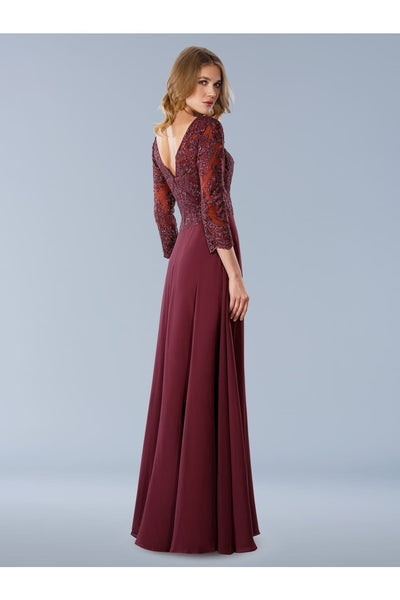 Mother of the Bride Dresses Long Mother of the Bride Formal Dress Wine