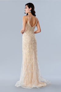 Stella Couture 23368 Long Formal Beaded Prom Dress - Formal Dresses