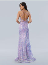 Stella Couture 24115 Sequin Formal Long Prom Dress