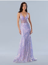 Stella Couture 24115 Sequin Formal Long Prom Dress