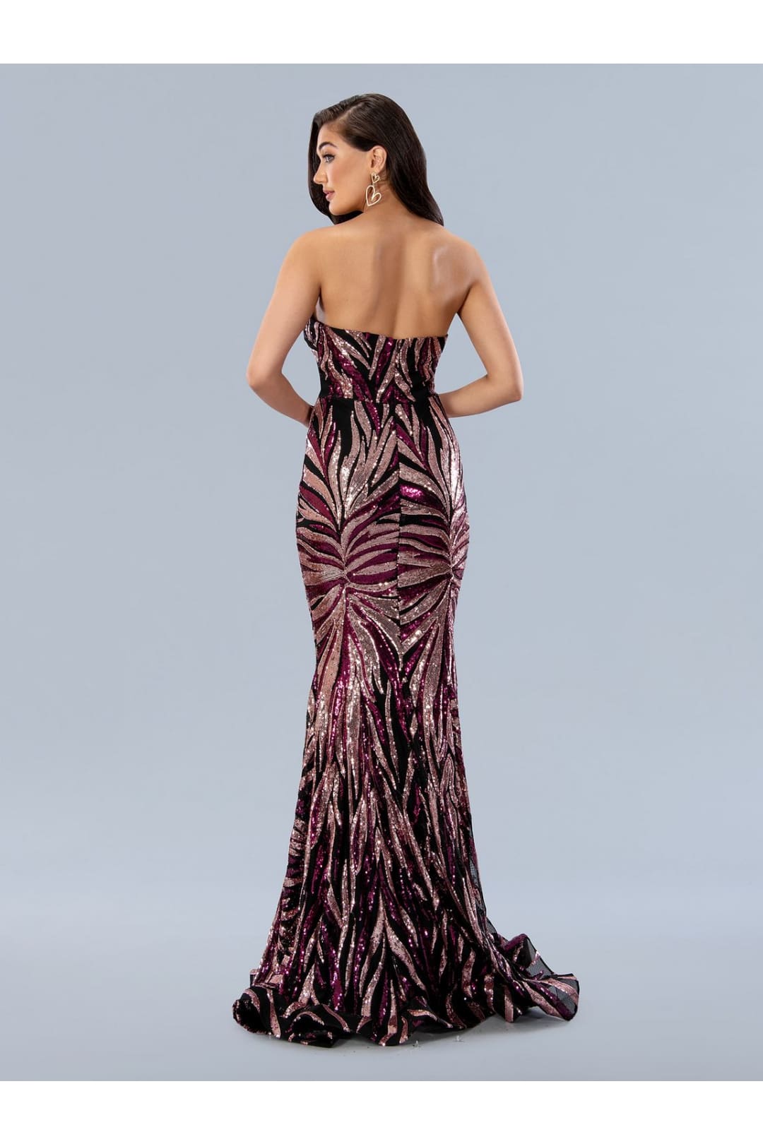 Stella Couture 24134 Long Prom Sequin Formal Dress - Prom Dresses