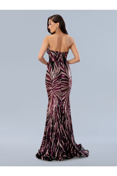 Stella Couture 24134 Long Prom Sequin Formal Dress - Prom Dresses