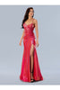 Prom Dresses Fitted Formal Long Prom Dress Red
