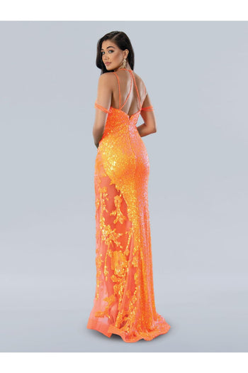 Stella Couture 24153 Prom Long Formal Sequin Dress - Prom Dresses