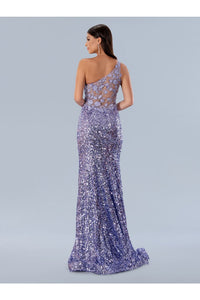 Stella Couture 24155 Sequin Prom Long Floral Formal Dress - Prom Dresses