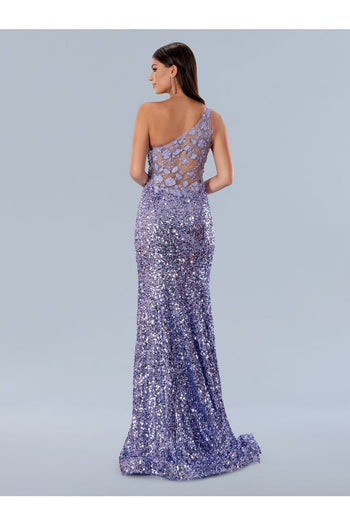 Stella Couture 24155 Sequin Prom Long Floral Formal Dress - Prom Dresses