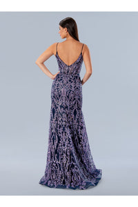Stella Couture 24168 Prom Long Glitter Formal Dress - Prom Dresses