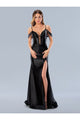 Prom Dresses Long Fitted Formal Prom Dress Black