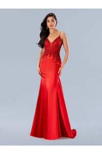 Prom Dresses Long Formal Prom Beaded Dress Royal