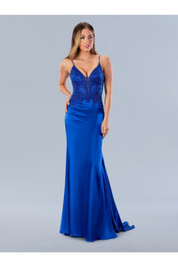 Prom Dresses Long Formal Prom Beaded Dress Red