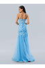 Stella Couture 24175 Long Formal Prom Glitter Dress - Prom Dresses