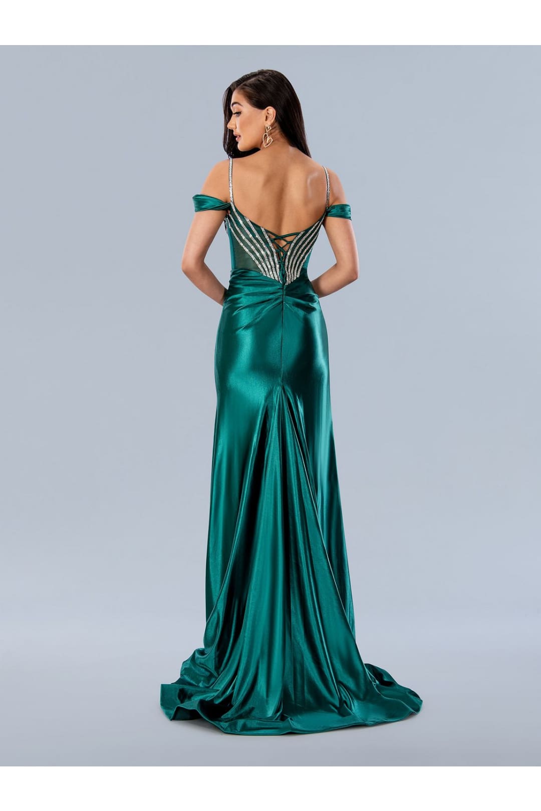 Stella Couture 24190 Long Formal Prom Beaded Dress - Prom Dresses
