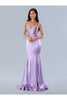 Prom Dresses Formal Long Prom Fitted Dress Lilac