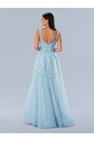 Prom Dresses Formal Long Sequin Prom Dress Blue