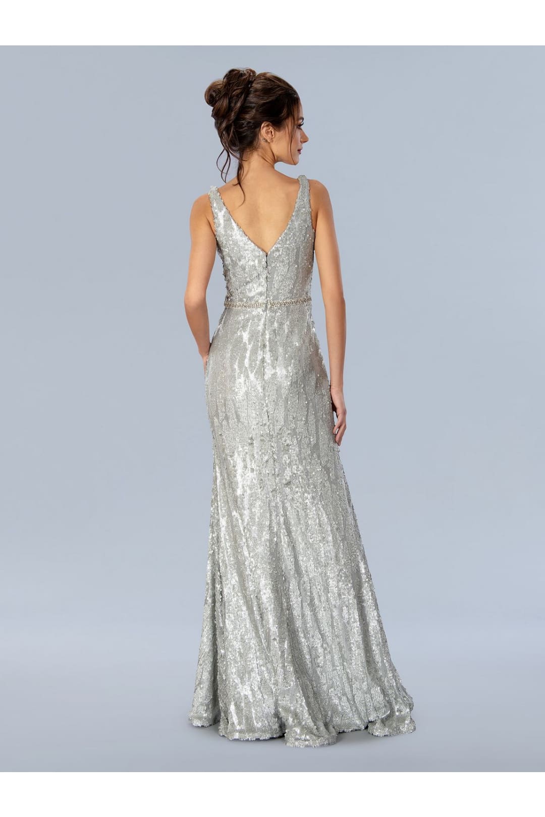 Stella Couture 24321 Long Formal Sequin Prom Dress - Formal Dresses
