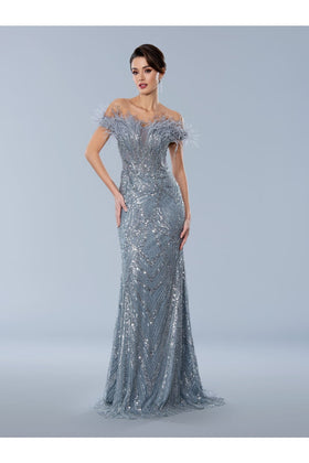 Stella Couture 24362 Prom Long Sequins Formal Evening Gown