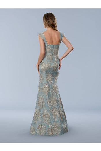 Stella Couture 24369 Long Formal Prom Fitted Dress - Prom Dresses