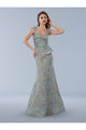Prom Dresses Long Formal Prom Fitted Dress Sage