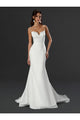 Wedding Dresses Long Mermaid Wedding Dress Off White