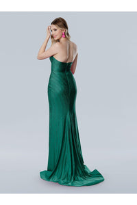 Prom Dresses Formal Long Fitted Prom Dress Emerald Green