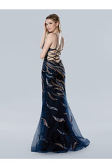 Stella Couture 25160 Long Mermaid Formal Sequin Prom Dress - Prom Dresses