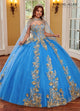 Rachel Allan RQ1111 Strapless Cape Quinceanera Dress