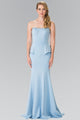 Prom Mermaid Formal Gown - BLUE / XS