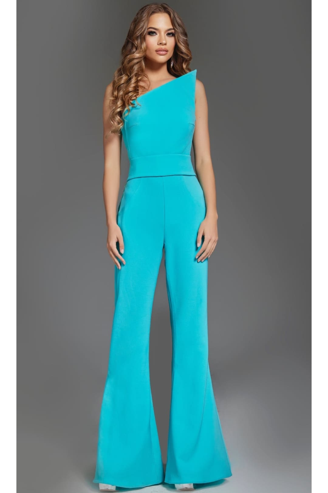 Strapless Formal Jumpsuit: Jovani 43567 - Prom