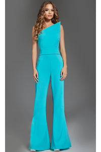 Strapless Formal Jumpsuit: Jovani 43567 - Prom