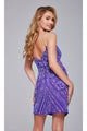 Strapless Sequin-Print Hoco Dress: Jovani 400003 - Apparel & Accessories > Clothing > Dresses