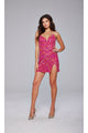 Strapless Sequin-Print Hoco Dress: Jovani 400003 - Apparel & Accessories > Clothing > Dresses