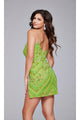 Strapless Sequin-Print Hoco Dress: Jovani 400003 - Apparel & Accessories > Clothing > Dresses