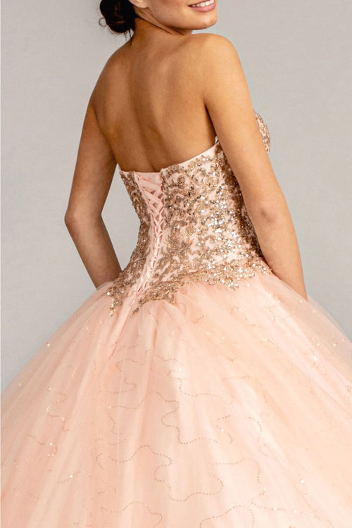 Strapless Sweetheart Ball Gown by Elizabeth K GL1973 - Quinceanera Dresses