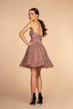 Strapless Sweetheart Short Lace Dress by Elizabeth K GS1611 - Short Cocktail Dresses