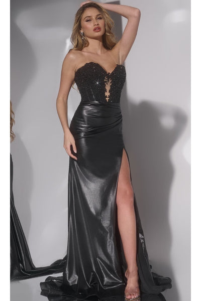 Strapless Tight Long Prom Dress: Jovani 43267 - Apparel & Accessories > Clothing > Dresses