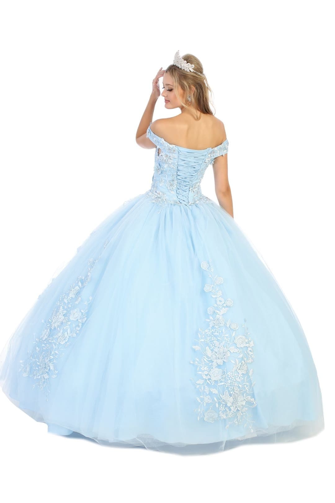 Off The Shoulder Ball Gown