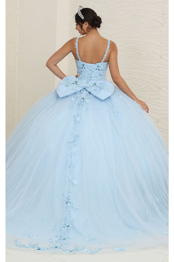Sweet 16 Birthday Party Dress in Baby Blue Style LK174 Ball Gown - Dress