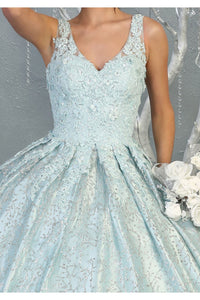Sweet 16 Floral Ball Gown
