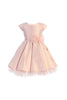 Little Girl Dress with Oversized Bow - LAK711