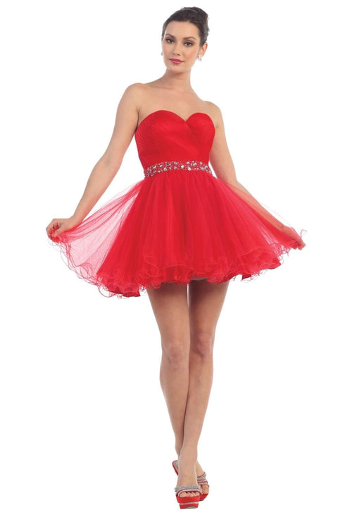 Sweetheart Bodice Cocktail Dress