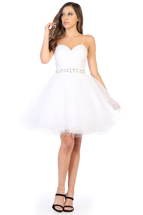 Sweetheart Bodice Cocktail Dress