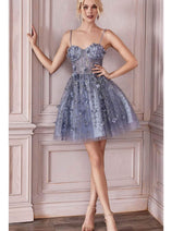 Sweetheart Corset Homecoming Dress 9243