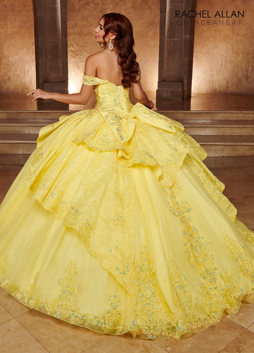 Rachel Allan RQ3105 Sweetheart Layered Quinceanera Dress