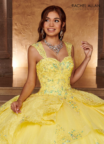 Rachel Allan RQ3105 Sweetheart Layered Quinceanera Dress