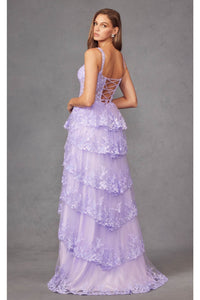 Sweetheart Sequin Appliqué Prom Gown by Juliet JT2463A - Dress